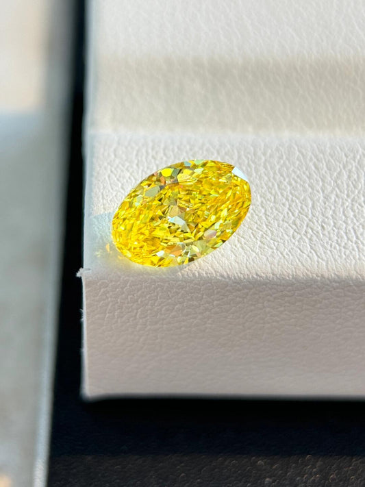 Pirmiana 1.6-1.8CT Lab Grown Yellow Diamond VS1/VS2/VVS2 EX VG N With IGI Certificate