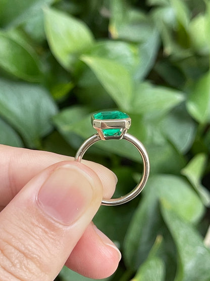 Pirmiana 14K Gold 2.54ct  Lab Grown Emerald Ring