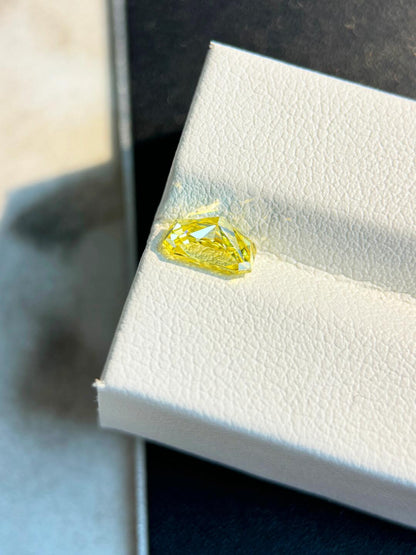 Pirmiana 1.6-1.8CT Lab Grown Yellow Diamond VS1/VS2/VVS2 EX VG N With IGI Certificate